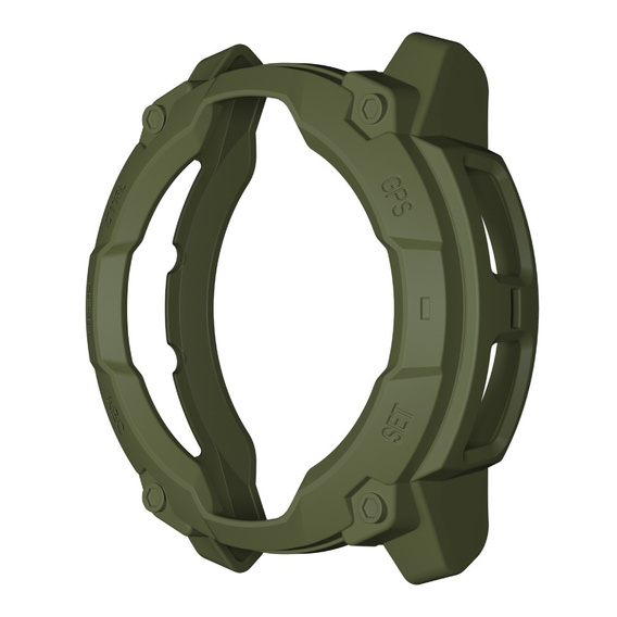 Osłona ochronna z TPU do Garmin Instinct 3 Solar / Instinct 3 AMOLED 45mm – zielona