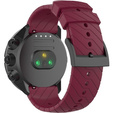 Pasek Silikonowy do Suunto 9 24 mm - Wine Red