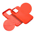 Etui Leather Mag Cover do iPhone 15 Plus, czerwone