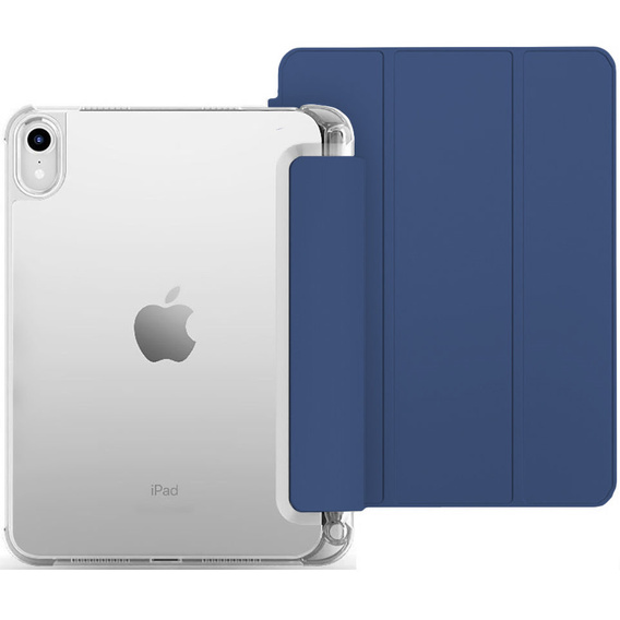 Etui do iPad 11" 2025 A16 (11 gen.) / iPad 10.9" 2022 (10 gen.), Pencil Hybrid, z miejscem na rysik, Fioletowe