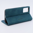 Etui do Xiaomi Redmi Note 12S, ERBORD Vintage portfel z klapką, niebieskie