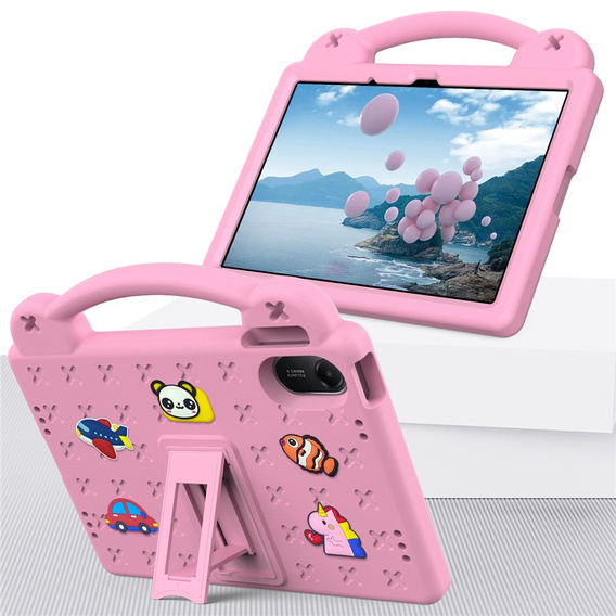 Etui do Xiaomi Redmi Pad 2 z podstawką - różowe