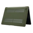 Etui ochronne do Macbook Air 13 (A2681) 2022 / Macbook Air 13 M3 (A3113) 2024 / M4 2025, HardShell, zielone
