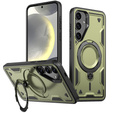 Etui do Samsung Galaxy S24 FE, Military MagSafe, zielone