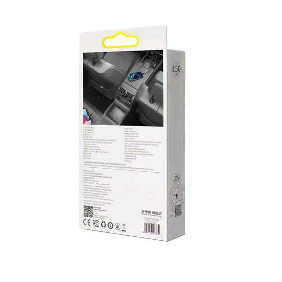Baseus ładowarka samochodowa Share Together 2 w 1 PD 120 W - Szara