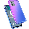 Etui Gradient Dropproof do Motorola Moto G53 5G, Fioletowe / niebieskie