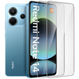 2x Szkło Hartowane do Xiaomi Redmi Note 14 5G / Poco M7 Pro 5G, ERBORD 9H Hard Glass, szybka