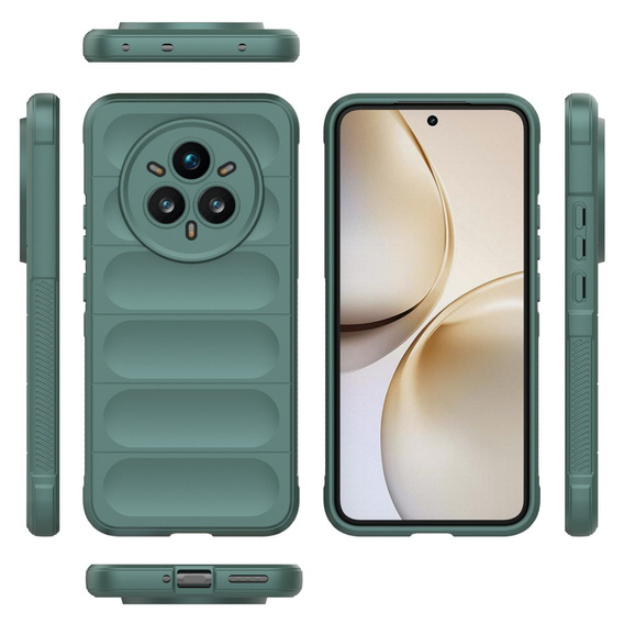 Etui do Realme 14 Pro+ 5G, Gaming Shockproof, zielone