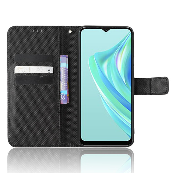 Etui z klapką do Infinix Hot 20i, Wallet Smart Magnet Case, czarne