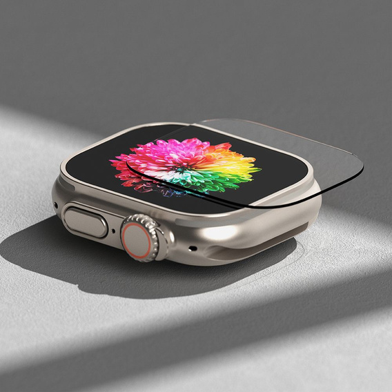Ringke Easy Slide Szkło Hartowane do Apple Watch Ultra 1/2/3 49mm, clear