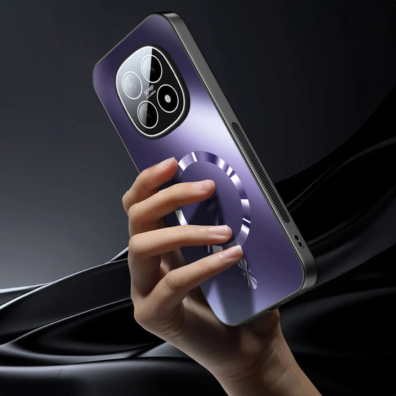 Etui ochronne do Xiaomi Redmi Note 15 5G / Poco M8 5G, do MagSafe, fioletowe