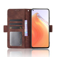 Etui z klapką do Xiaomi Mi 10T 5G/10T Pro 5G, Card Slot, brązowe