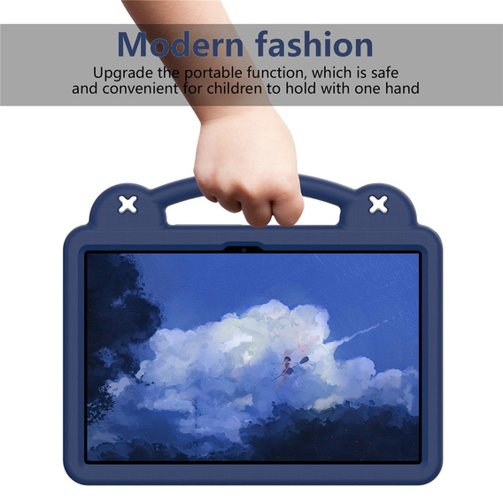 Etui do Xiaomi Redmi Pad 2 Pro, Cute Patterns, z podstawką, granatowe