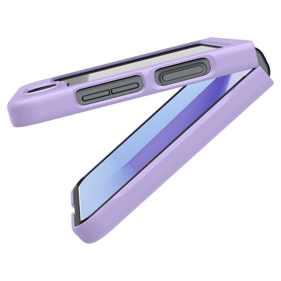 Etui Spigen do Samsung Galaxy Z Flip 5, Airskin, Fioletowe
