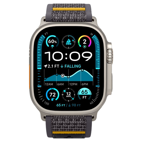 Spigen Athlex Air – Pasek do Apple Watch 6/7/8/9/10/SE/Ultra 1/2 (44/45/46/49 mm) – Active Gray
