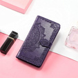 Etui z klapką do Xiaomi Redmi 13, Mandala, fioletowe