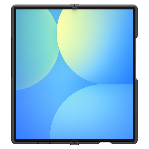 Spigen Slim Armor Pro Mag do Samsung Galaxy Z Fold7, z MagSafe – Metal Slate