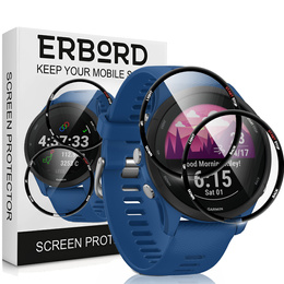 2x Szkło Hybrydowe ERBORD do Garmin Forerunner 255