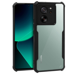 Zestaw Etui do Xiaomi 13T / 13T Pro, AntiDrop Hybrid, czarne + Szkło