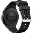 Pasek silikonowy do Huawei Watch GT 2e, Czarny