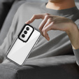 Etui do Oppo A80, Fusion Hybrid, przezroczyste / czarne