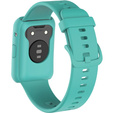 Pasek z Etui do Huawei Watch Fit, Cyan
