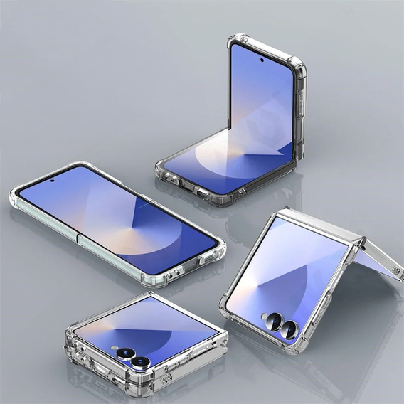 Etui do Samsung Galaxy Z Flip7 5G, przezroczyste