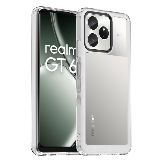 Etui do Realme GT 6 / 6T, Fusion Hybrid, przezroczyste