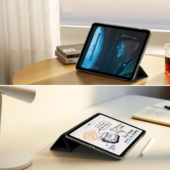 Etui do iPad Air 11" 2025/2024 (7/6 gen.) / Air 10.9" 2022/2020 (5/4 gen.), ESR Ascend Trifold, czarne