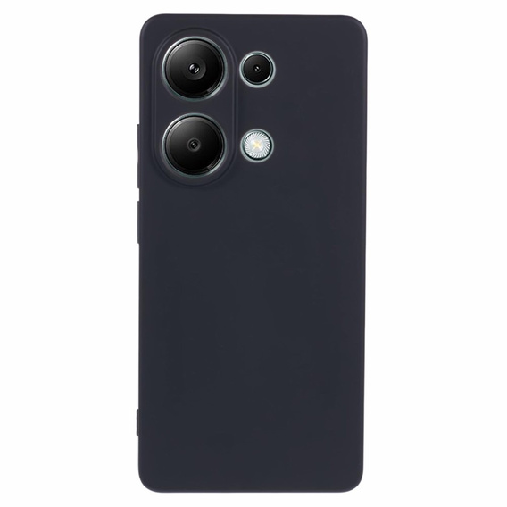 Etui do Xiaomi Redmi Note 13 Pro 4G / Xiaomi Redmi Note 14S / Xiaomi Poco M6 Pro 4G, Silicone Lite, czarne