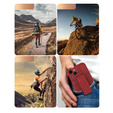 Pancerne Etui Belt Clip do iPhone 14, z klipsem, czerwone