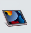 Etui z klawiaturą do iPad 10.2" 2021/2020/2019 (9/8/7 gen.), Dexnor Magnetic Keyboard Touchpad, różowe