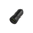 Maxlife ładowarka samochodowa PD/QC MXCC-04 20W (1× USB-C + 1× USB) + kabel USB-C – USB-C 60W, czarna