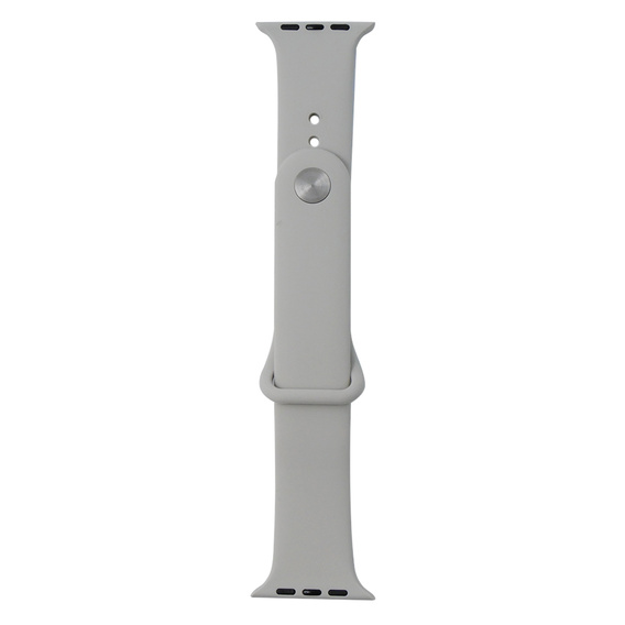 Pasek Silikonowy do Apple Watch 1/2/3/4/5/6/7/8/9/10/11/SE Ultra 1/2/3 42/44/45/46/49mm, Szary