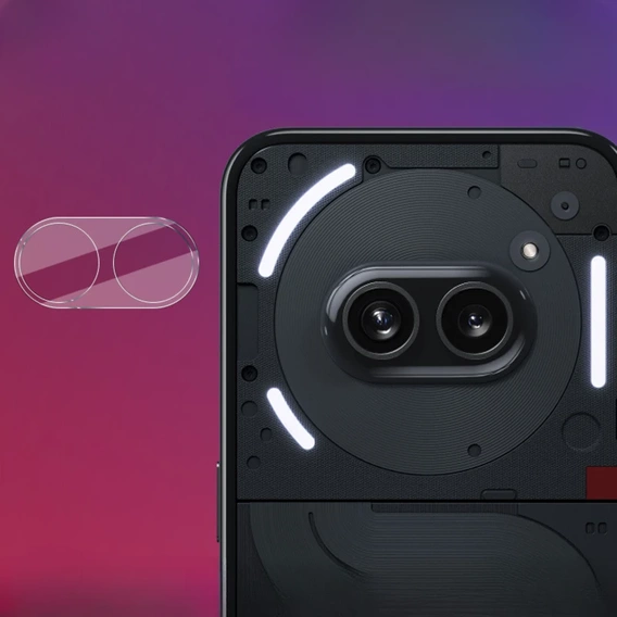 Szkło hartowane na aparat do Nothing Phone 2a / 2a Plus, Przezroczyste