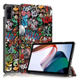 Etui do Xiaomi Redmi Pad 10.6, Trójdzielne z klapką, Graffiti