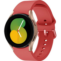 Pasek Silikonowy do Samsung Galaxy Watch 4/5/6/7 40/42/43/44/45/46/47mm, Czerwony