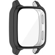 2w1 Etui z Osłoną na ekran do Garmin Venu Sq, Czarny