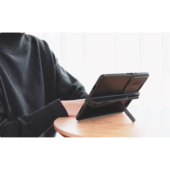 Etui NILLKIN CamShield Pro do Samsung Galaxy Z Fold4 5G z przesuwną klapką ochronną na aparat