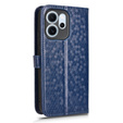Etui z klapką do Oppo Reno 14 F / 14 FS, Wallet Rhombus, niebieskie