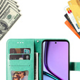 Etui z klapką do Realme C67, Mandala, zielone