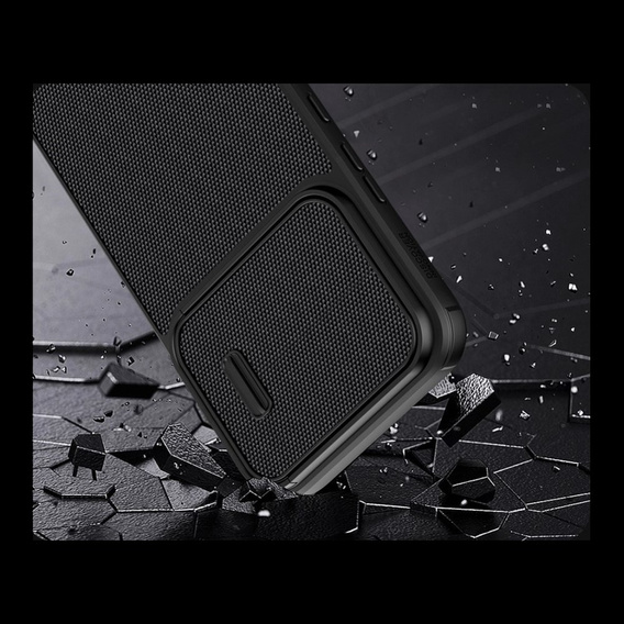 Etui NILLKIN do Xiaomi 12T 5G, CamShield Textured S Case, czarne