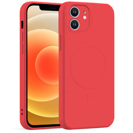 Etui Silicone Mag Cover do iPhone 11, Czerwony