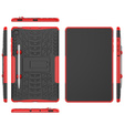 Etui do Samsung Galaxy Tab S6 Lite 10.4" 2020/2022/2024, Tire Armor, czerwone
