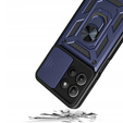 Etui pancerne do Motorola Moto G15 / Motorola Moto G15 Power, CamShield Slide, niebieskie