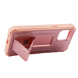Etui pancerne do iPhone 13 mini, Dexnor Full Body, różowe rose gold