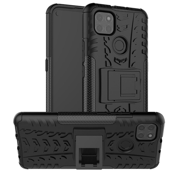 Etui do Motorola Moto G9 Power, Tire Armor, czarne