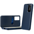 Etui do Samsung Galaxy A56 5G – Smart View z kieszenią na kartę, niebieskie