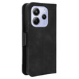 Etui z klapką do Xiaomi Redmi Note 14 4G, Card Slot, czarne