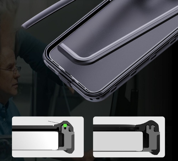 Wodoodporne etui Redpepper IP68 do Samsung Galaxy A36 5G – przezroczysta ochrona w każdych warunkach